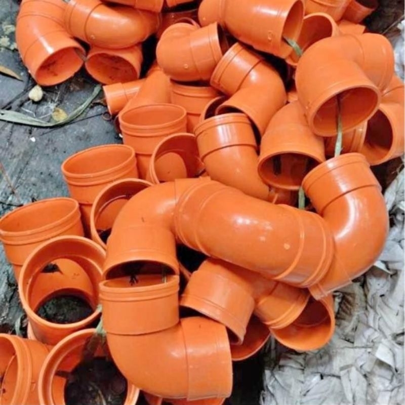 Pvc Orange Fittings Elbow Tee Wye P Trap Clean Out Per Pc