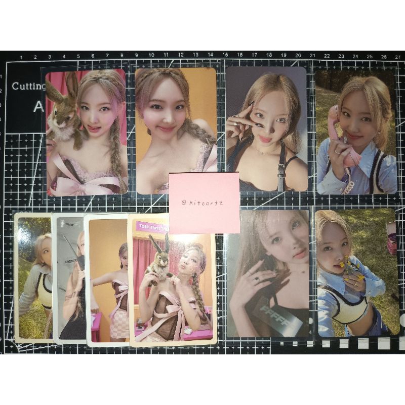 TWICE NAYEON B1 2 BETWEEN 1 2 PHOTOCARD SET WITH UNSEALED ALBUM