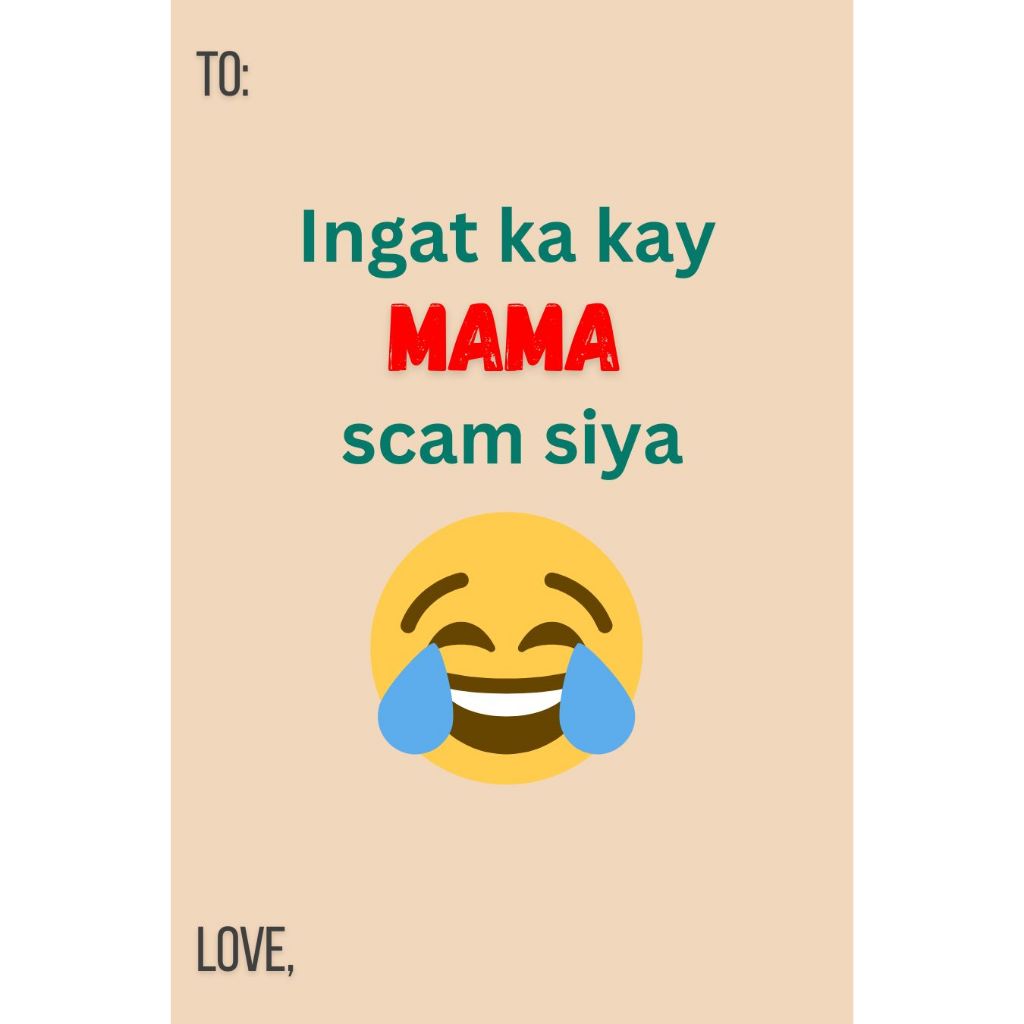 SOLD PER PIECE Customized Witty Funny Pinoy Ampao Angpao Money Envelope