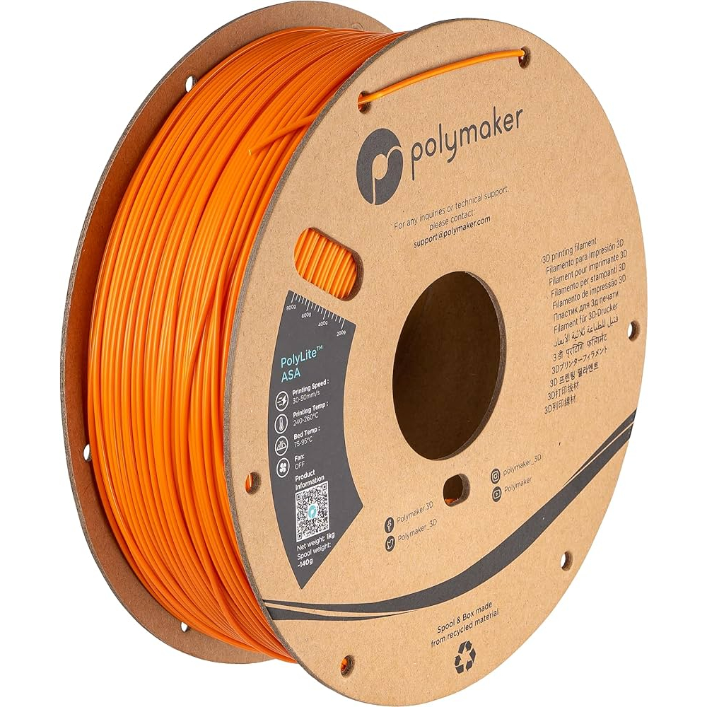 Polymaker ASA Filament Heat Weather Resistant 1 75mm 2 85mm 3D