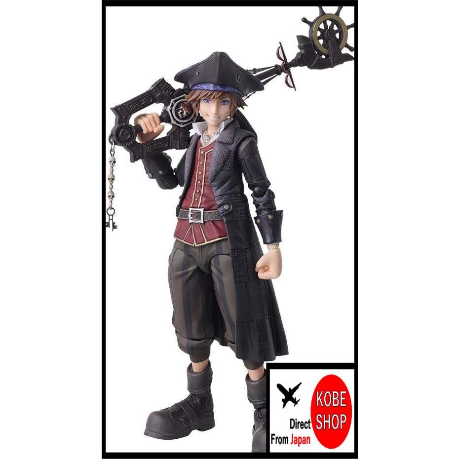 Kingdom Hearts III BRING ARTS Sora Pirates Of Caribbean Ver PVC