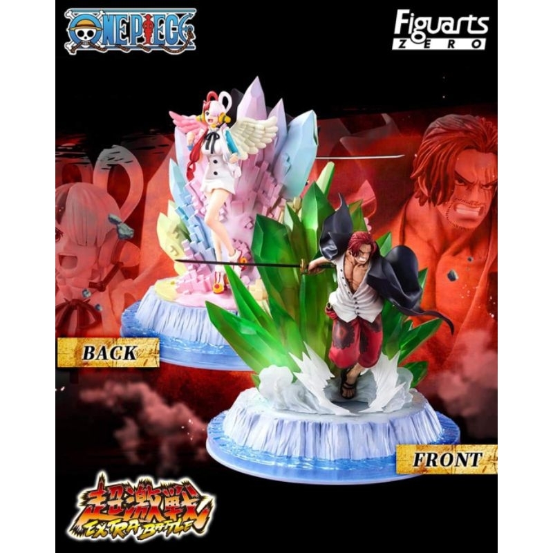 One Piece Extra Battle Film Red Figuarts Zero Faz Shanks And