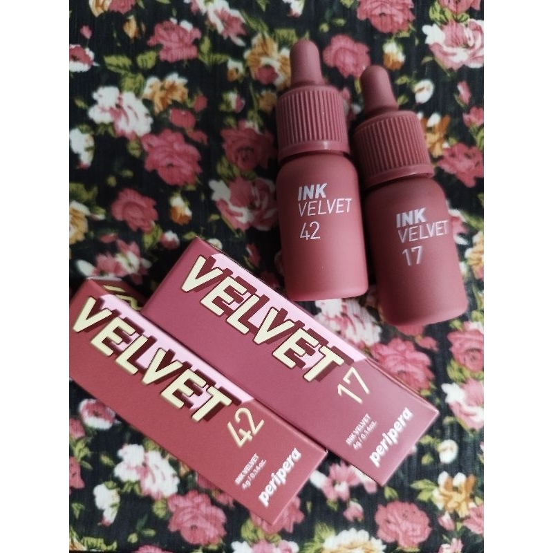 Peripera Ink Velvet Tint In Rosy Nude Pinkish Nude Shopee