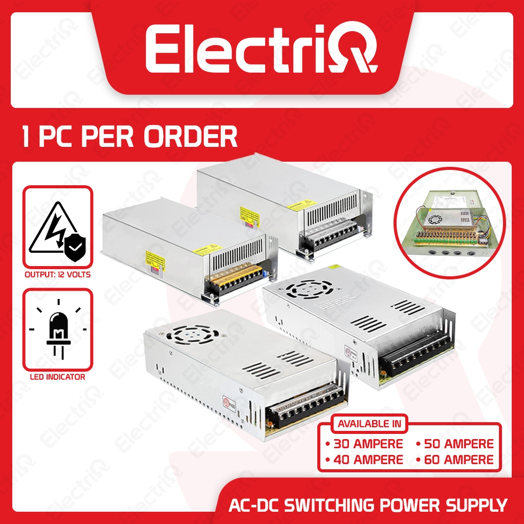 Electriq Ac Dc Switching Power Supply V Shopee Philippines