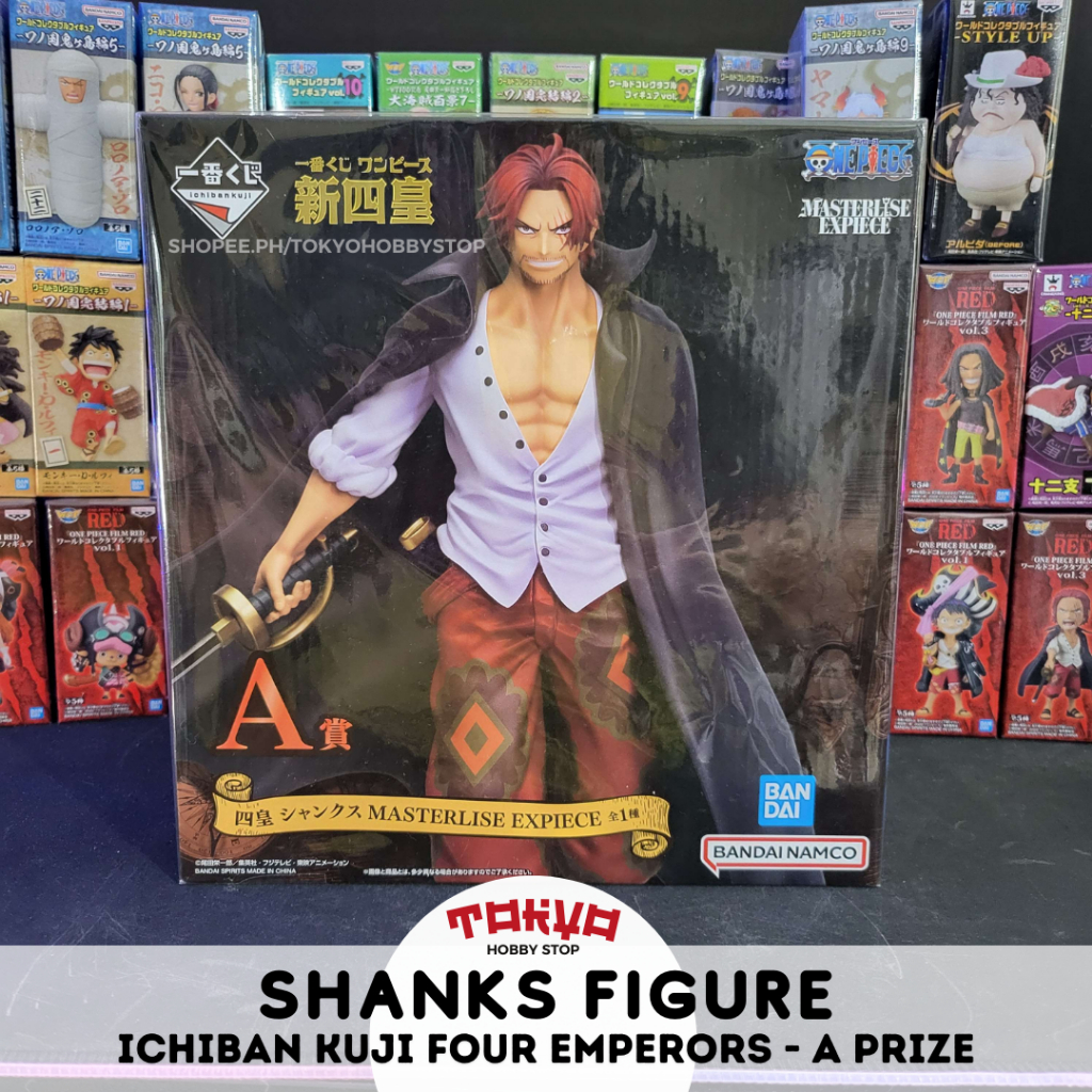 One Piece Figure Ichiban Kuji New Four Emperors Shanks A Prize