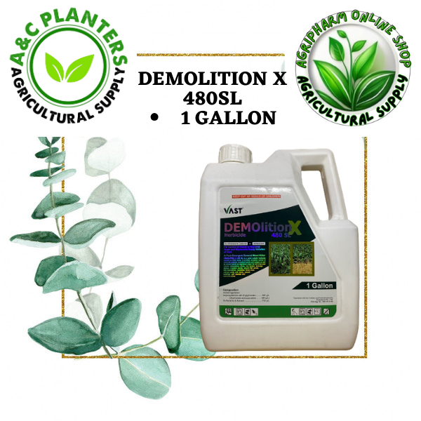 DEMOLITION X 480SL Herbicide 1GALLON Shopee Philippines