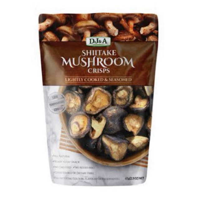 DJ A Shiitake Mushroom Crisps 65g Shopee Philippines