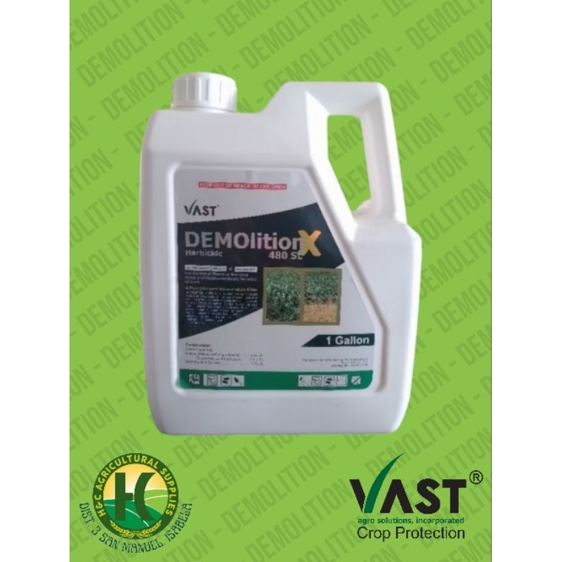 Demolition X Sl Herbicide Gallon Liters By Vast Shopee