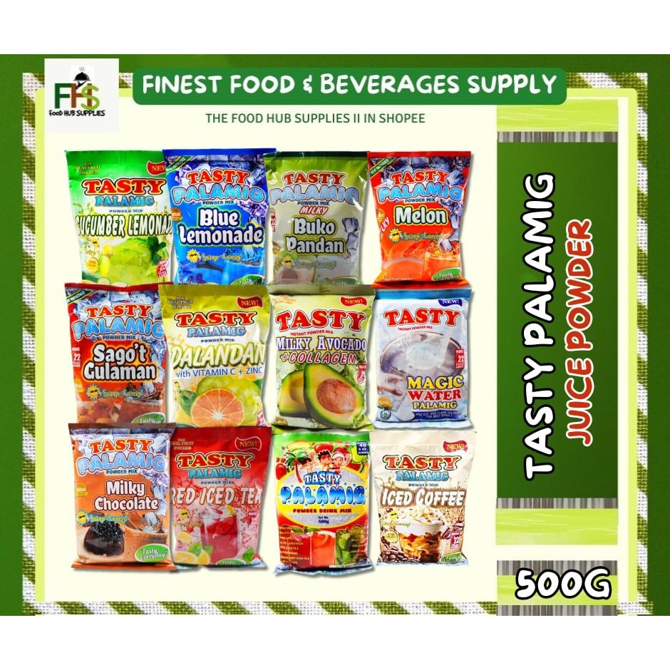 TASTY PALAMIG JUICE POWDER 500G Shopee Philippines