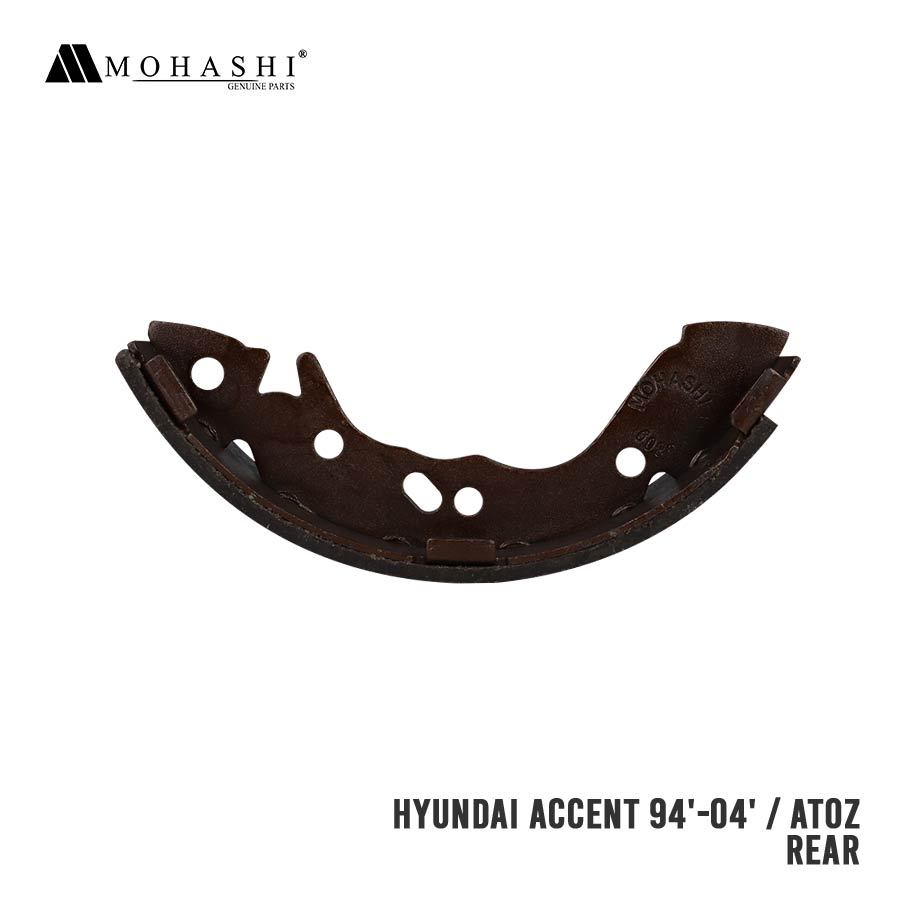 HYUNDAI ACCENT 94 04 ATOZ MOHASHI BRAKE SHOE 4 PCS ONLINE PIYESA