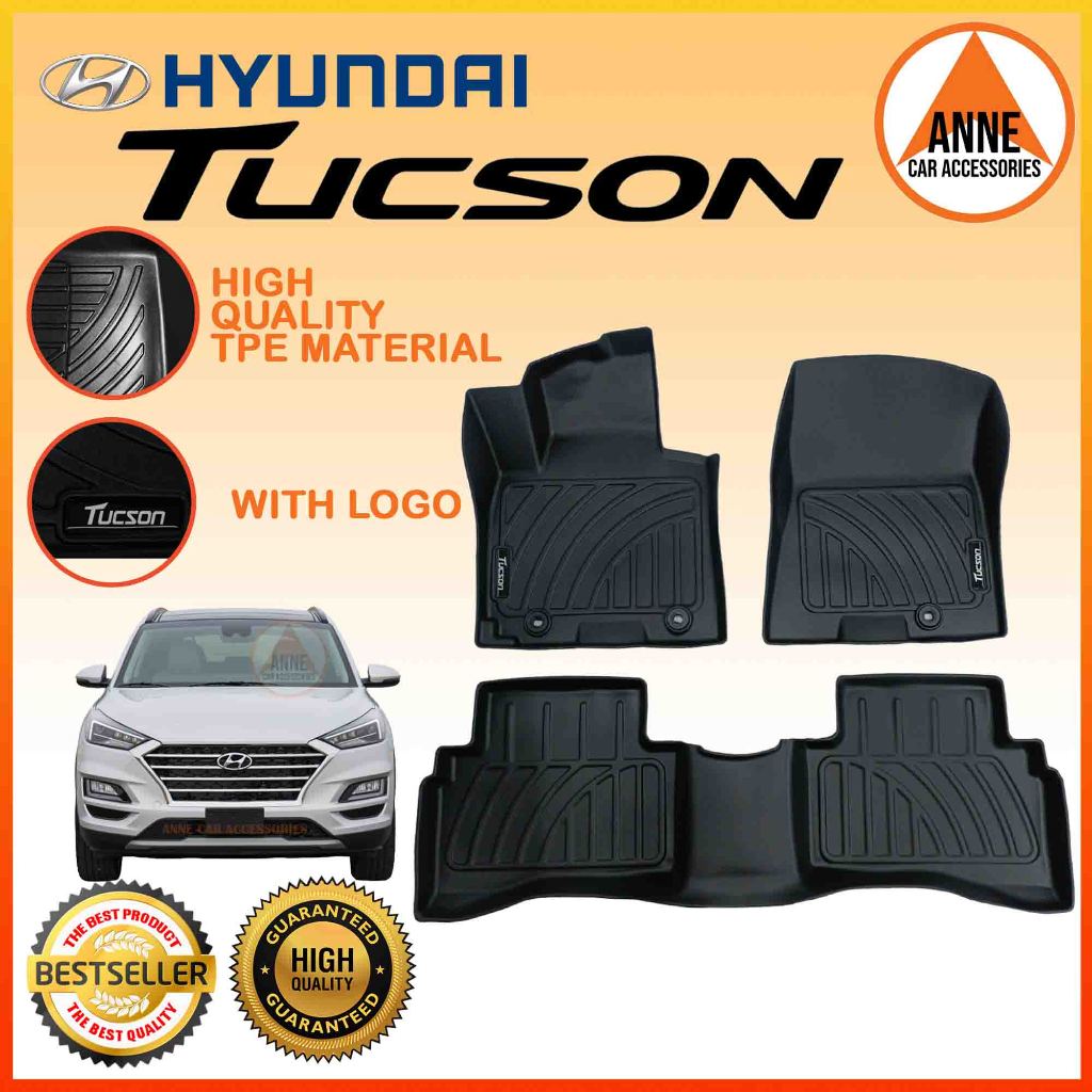 D D Diamond D Carbon Fiber Tpe Deep Dish For Hyundai Tucson