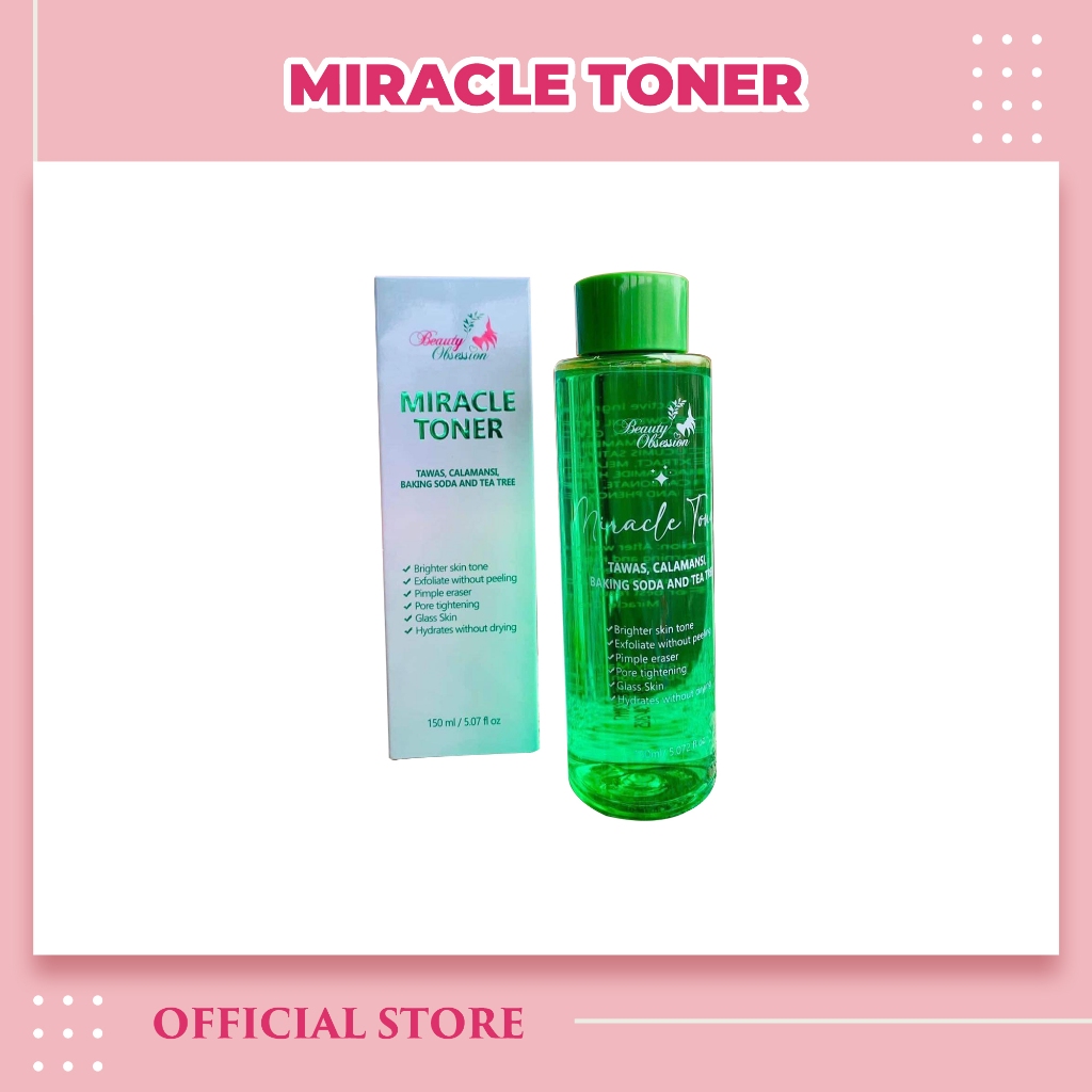 Miracle Toner By Beauty Obsession NEW IMPROVE Shopee Philippines