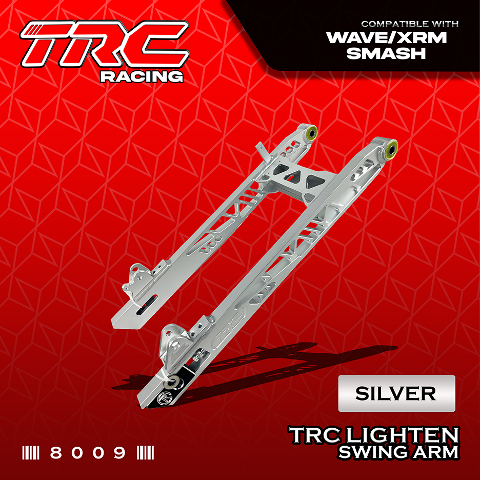 TRC Racing CNC Swing Arm Plus 3 Wave 125 Xrm 125 Smash Malaysian