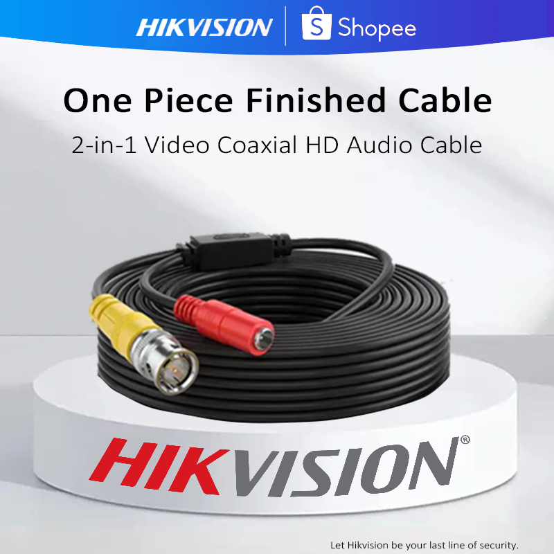 Hikvision Bnc Rg Video Power Siamese Cable Security Camera Cctv