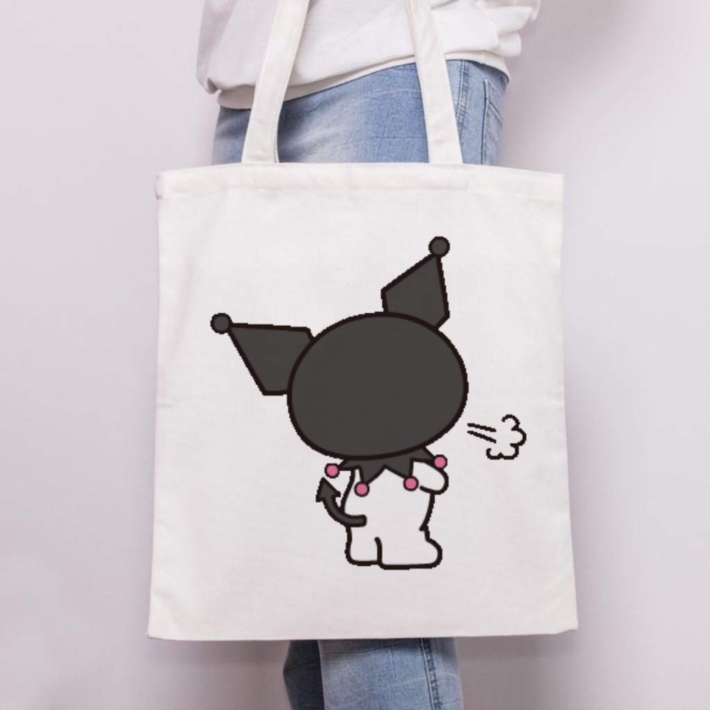 AFFORDABLE AND HIGH QUALITY KATSA TOTE BAGS KUROMI Shopee Philippines