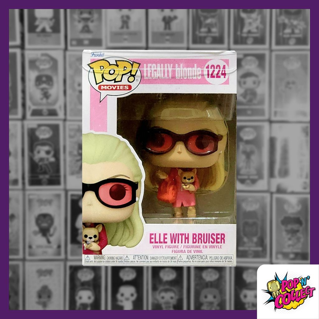 Funko Pop Movies Legally Blonde Elle With Bruiser W Free