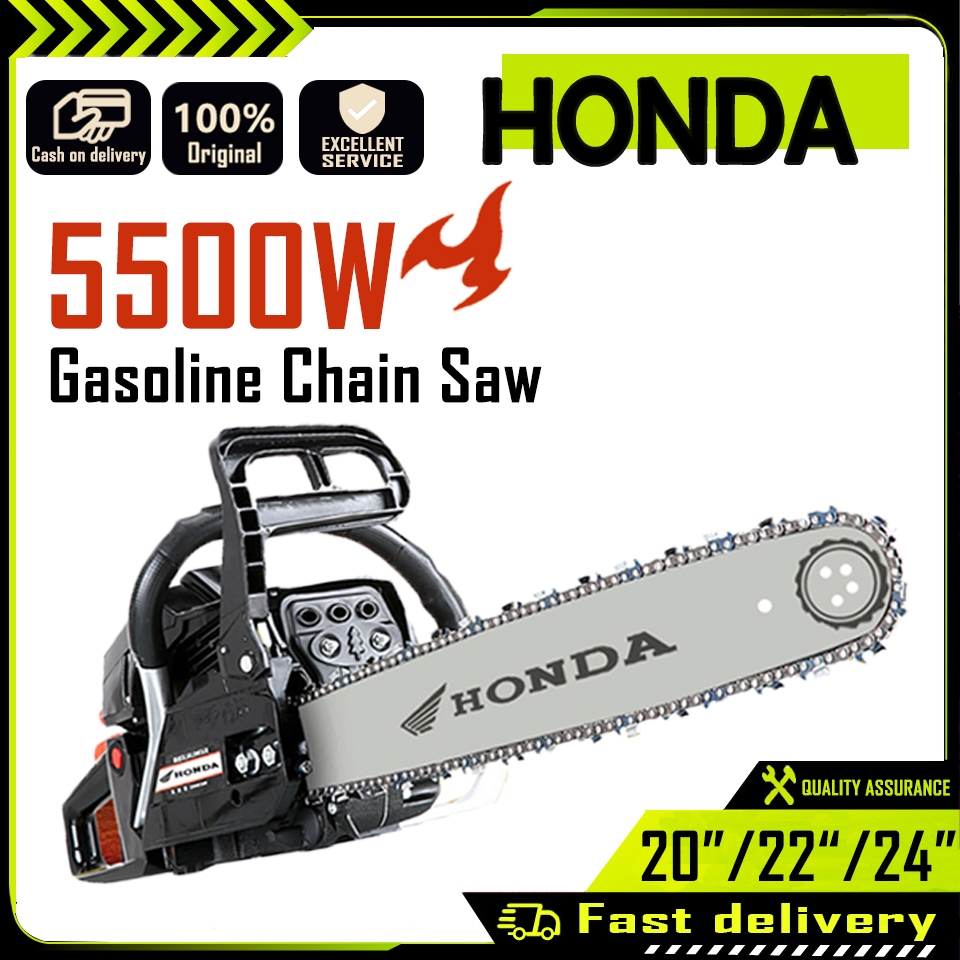 Chainsaw Gasoline Inches Cc Kw Original Honda Chainsaw