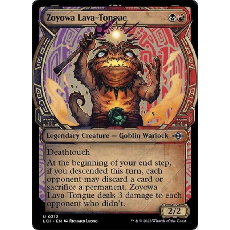 Loyowa Lava Tongue Lci Uncommon Mtg Cards Wotc Shopee Philippines