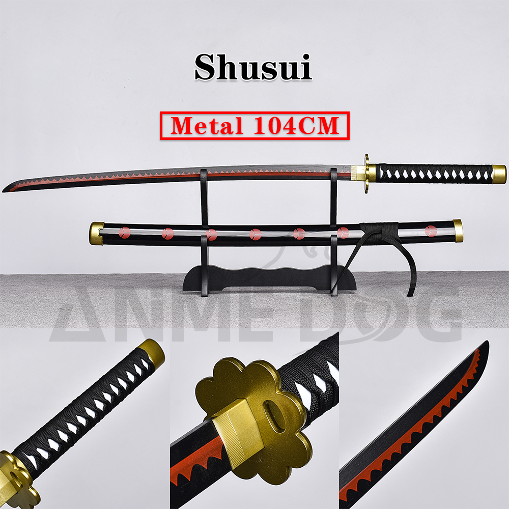 Metal SwordOne Piece Sword Roronoa Zoro 104cm Sword Cosplay No