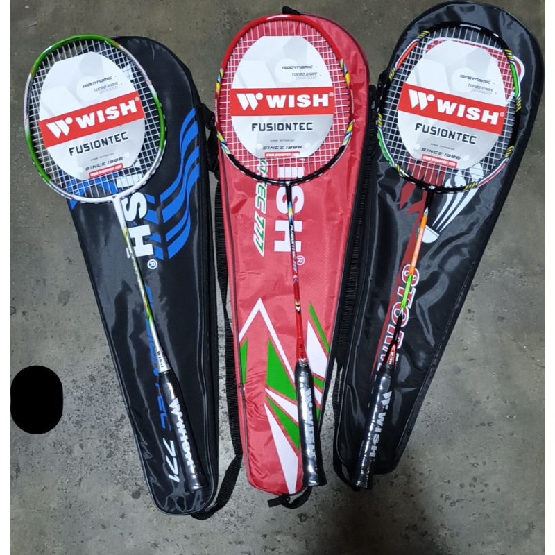 WISH BADMINTON RACKET FUSIONTEC 7 SERIES Shopee Philippines