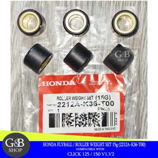 Gb Honda Flyball Roller Weight Set For Click V V A