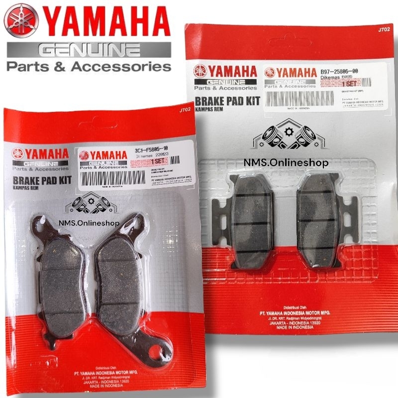 Yamaha R15 V3 XSR 155 MT 15 Brake Pad Front Rear Shopee Philippines