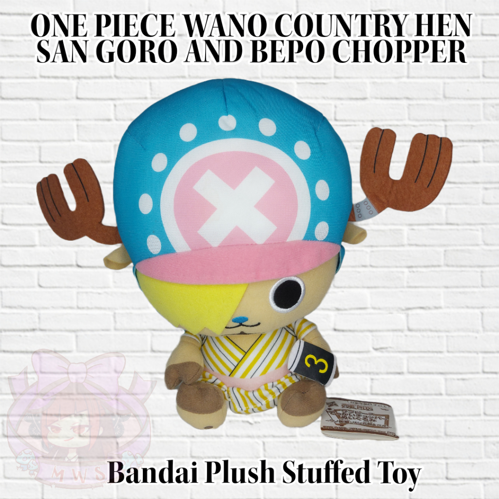 One Piece Wano Country Hen San Goro And Bepo Chopper Bandai Spirits