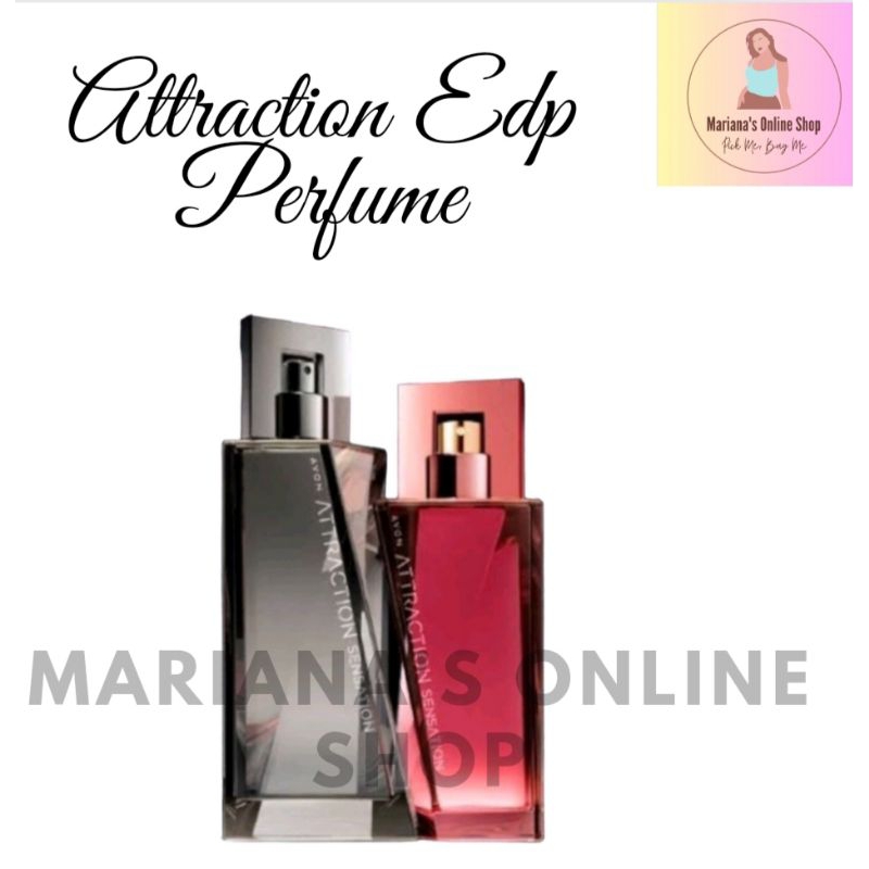 Avon Attraction Sensation EAU De Parfum 75ML Shopee Philippines