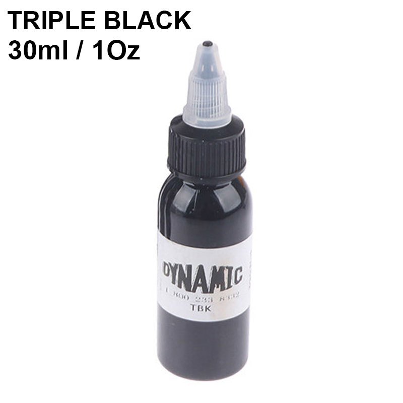 Dynamic Tattoo Ink Triple Black Ml Permanent Tattoo Ink Oz