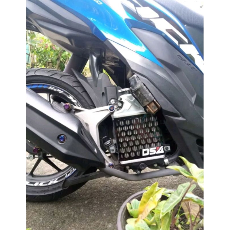 Rbs Jrp Ds Radiator Cover For Honda Click I I I Shopee