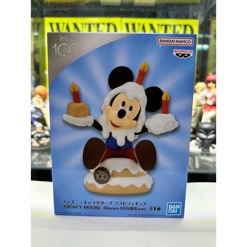 Disney Sofubi Mickey Mouse Figure Th Anniversary Ver Shopee