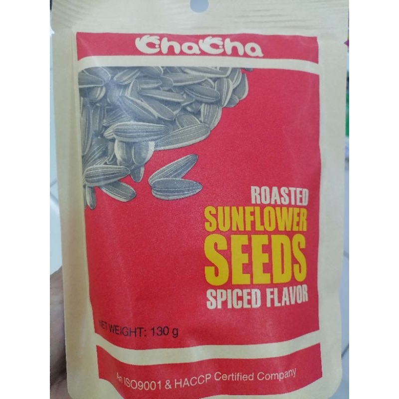 Chacha Roasted Sunflower Seeds Spiced Flavor G Shopee Philippines