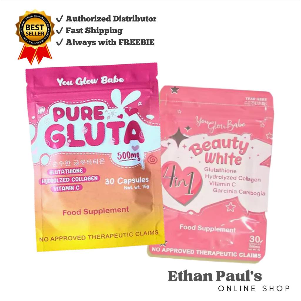 Authentic You Glow Babe Beauty White COLLAGEN GLUTATHIONE SLIMMING