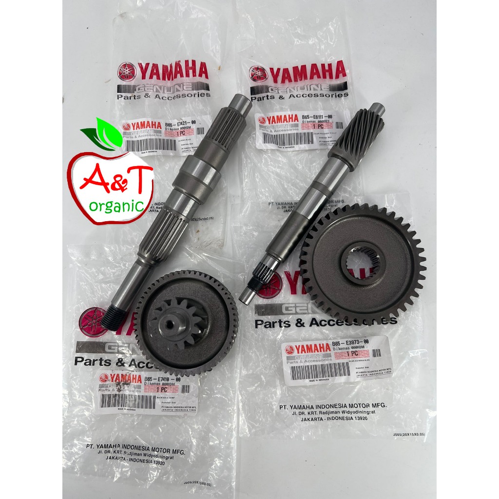 B65 YAMAHA Gear Ratio Transmission Gear Set For Yamaha NMAX V2 Aerox