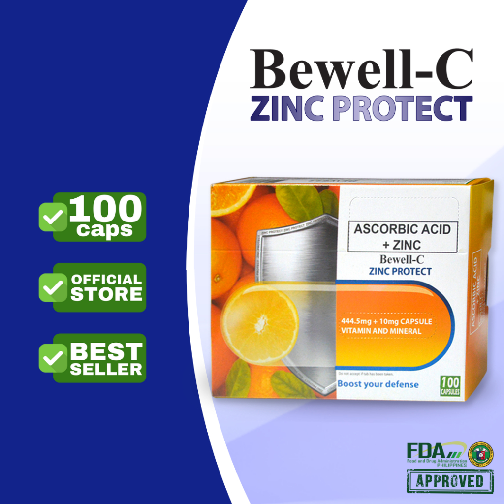 Bewell C Zinc Protect Ascorbic Acid Plus Zinc Mg Capsule