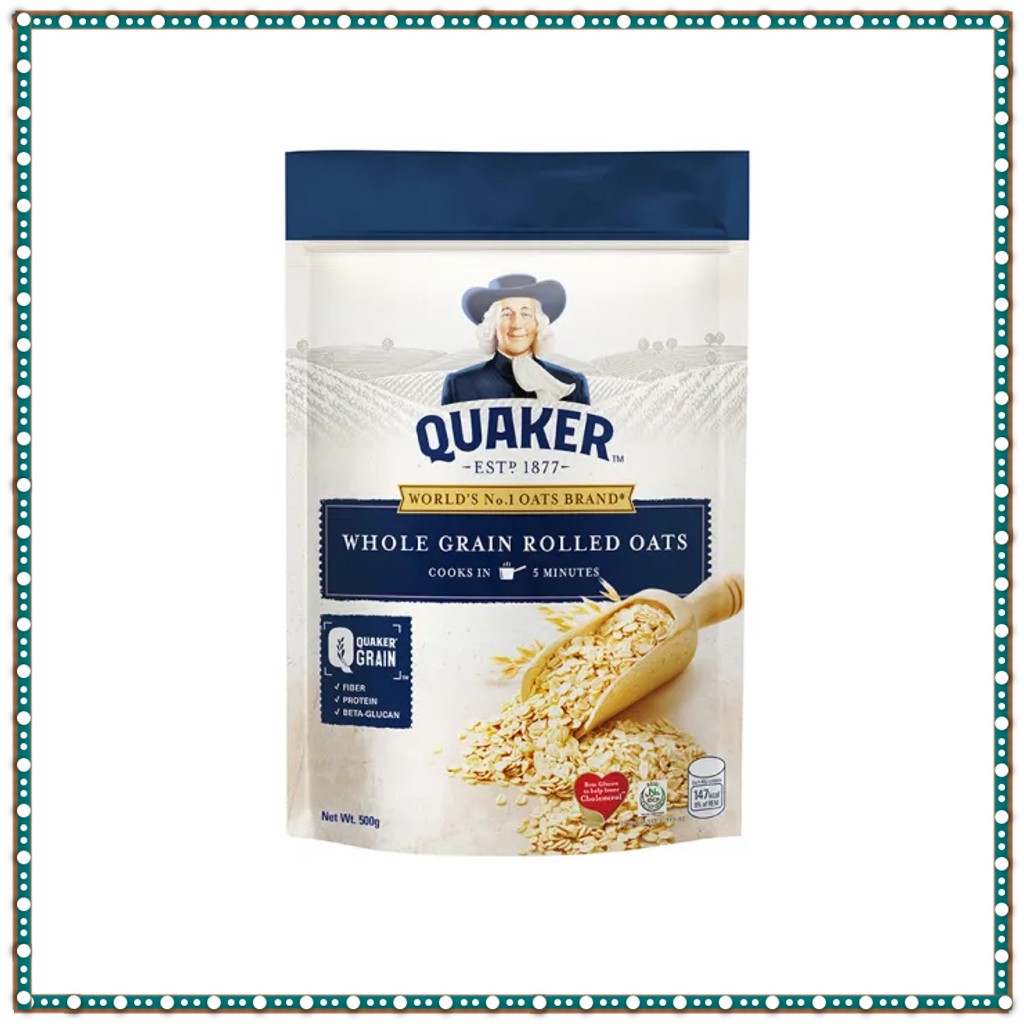 Quaker Whole Grain Rolled Oats G Shopee Philippines