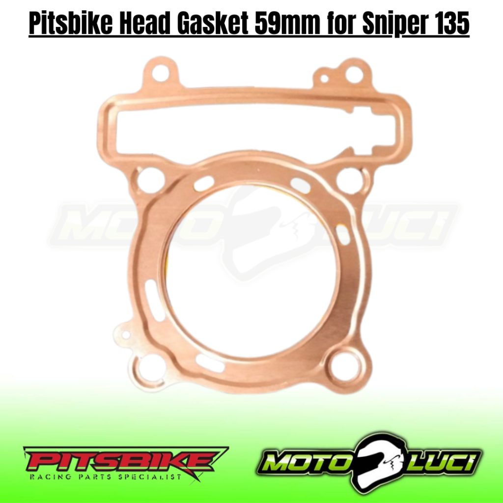 PITSBIKE SNIPER135 59MM HEAD GASKET COPPER Shopee Philippines