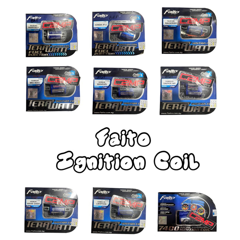 Faito Ignition Coil Terawatt Fi And All Motorcycle Shopee