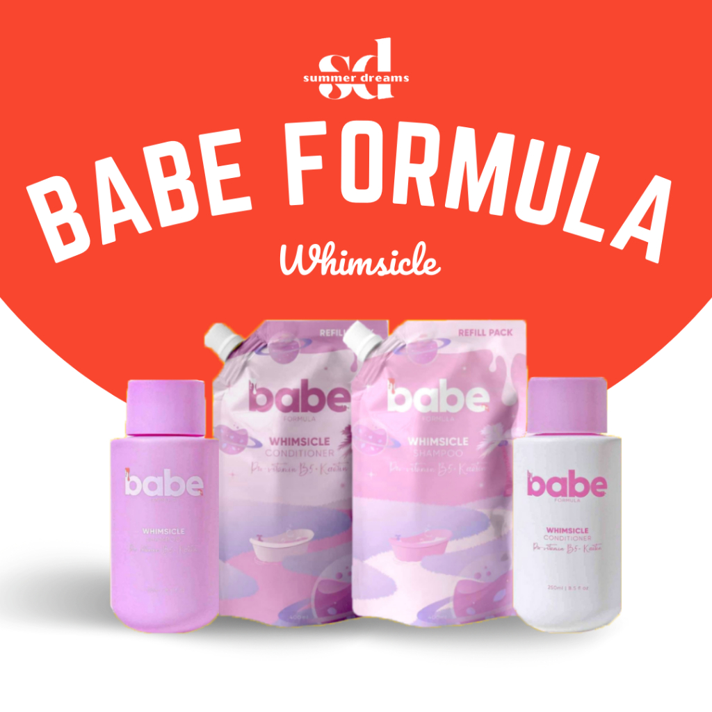 BABE FORMULA Whimsicle Shampoo And Conditioner Bottle 250ml Refill