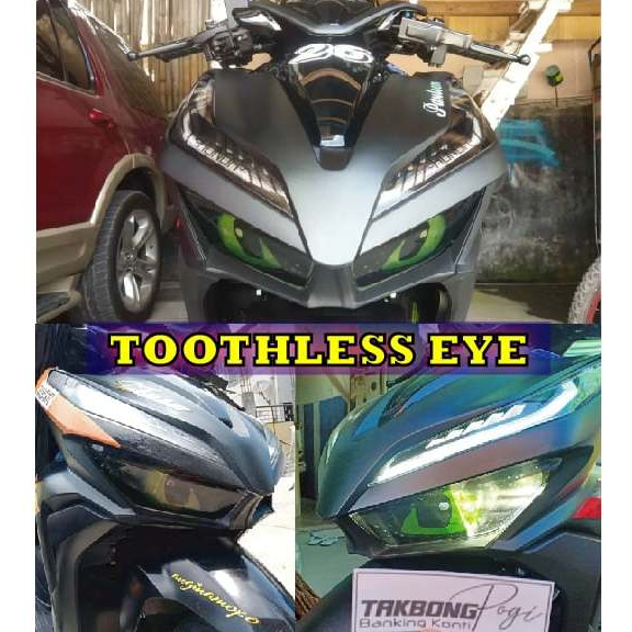 Honda Click V V V Toothless Winker Eye Transparent Game