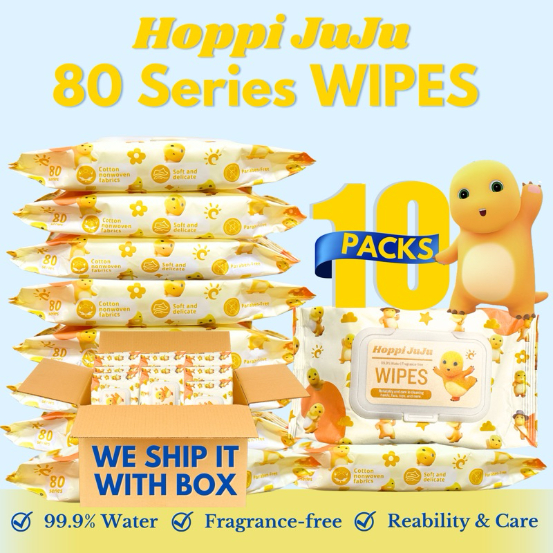 Pack With Box Organic Baby Wipes Pcs Per Pack Water