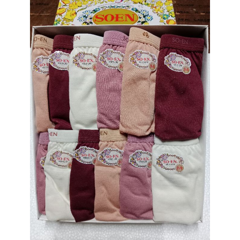 6 Or 12 Pcs Soen Bikini Panty BBC 477 Shopee Philippines