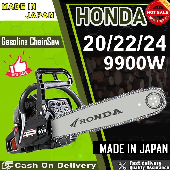 New Gasoline Chainsaw 20 22 24 Inch Portable Honda Chainsaw 72CC 5 5 9