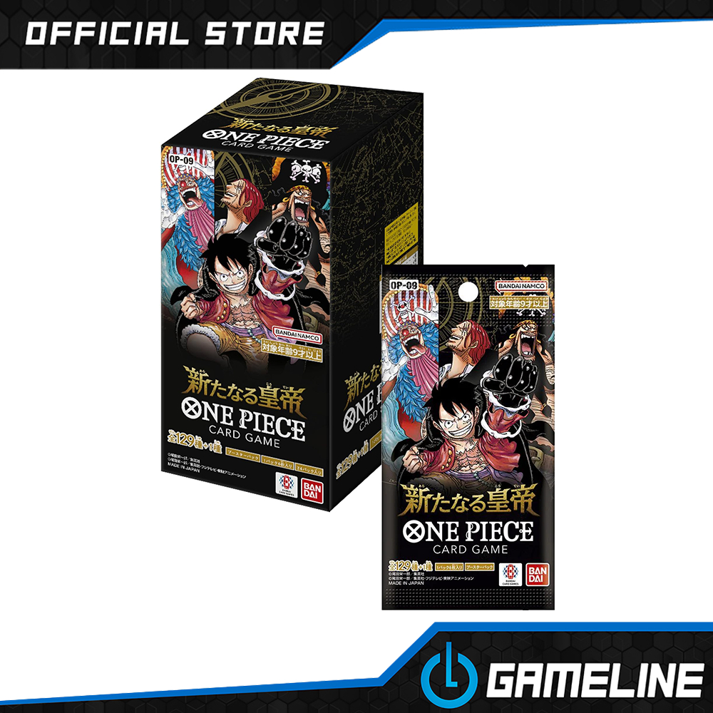 One Piece TCG Booster Box Four Emperor OP 09 24 Packs Shopee