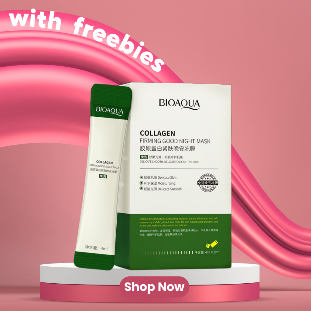 Original Bioaqua Collagen Firming Mask Pcs Shopee Philippines