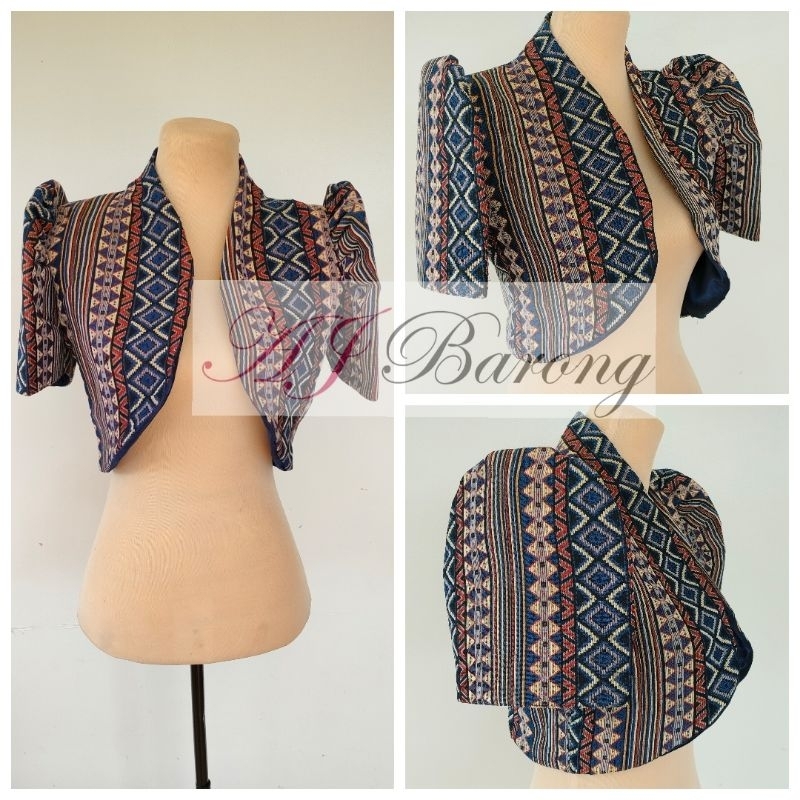 Modern Filipiniana BLO 5 Bolero Ethnic Shopee Philippines