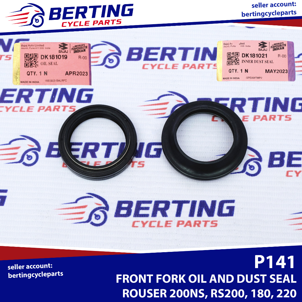 Fork Oil Seal And Dust Seal Rouser Ns Ns Rs Genuine