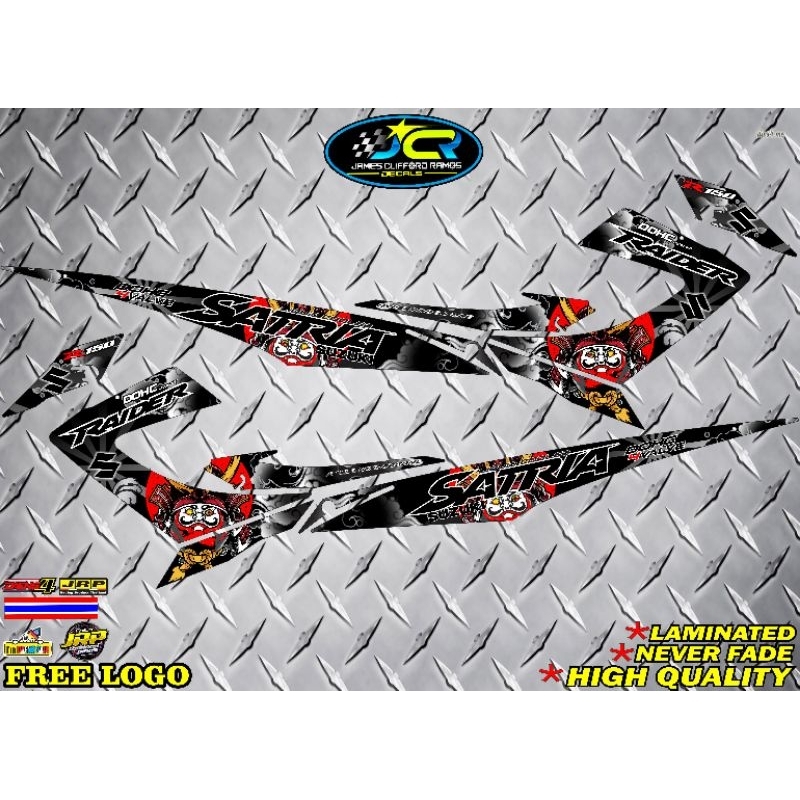 Suzuki Raider Carb Satria Stock Decals Sticker Shopee Philippines