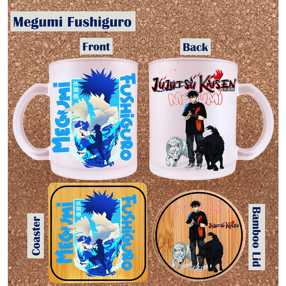 Personalized Jujutsu Kaisen Anime Mugs Gojo Satoru Yuji Itadori Maki