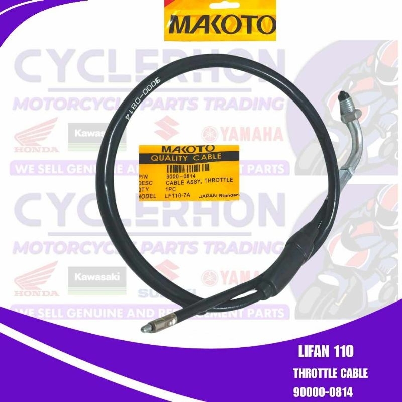 Makoto Throttle Cable Lifan110 7a Shopee Philippines